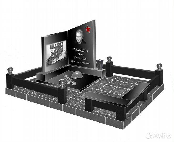 Памятники из гранита, установка, уход