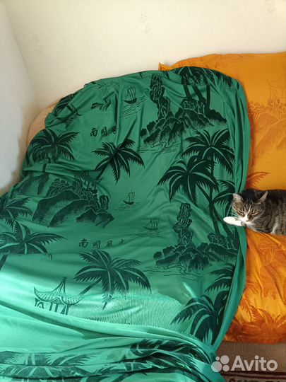 Ткань на шторы плюс шторы