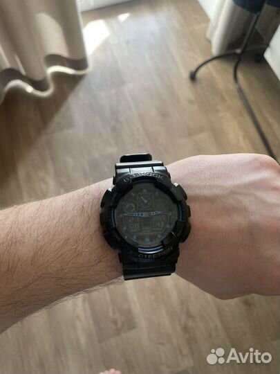 Часы casio g shock ga 100