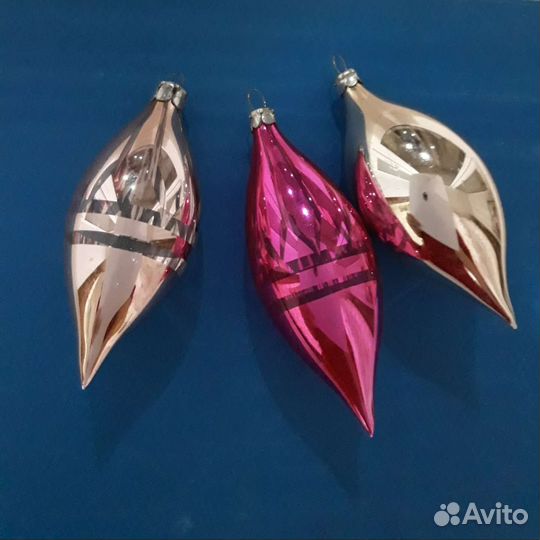 Ёлочные игрушки ссср. Глинка