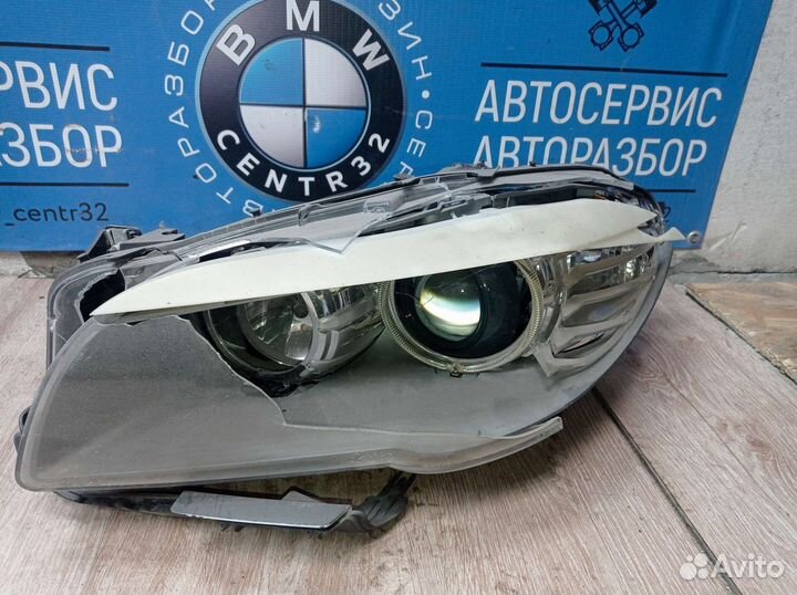 Фара битая на BMW 5 f10