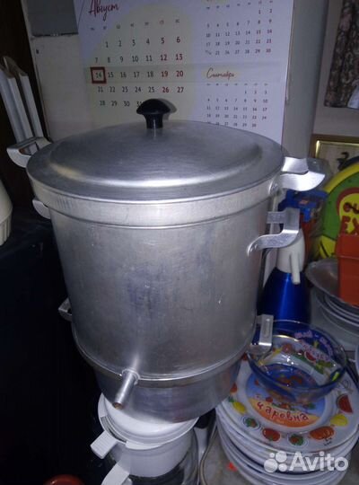 Соковарка+бидон+кастрюли СССР