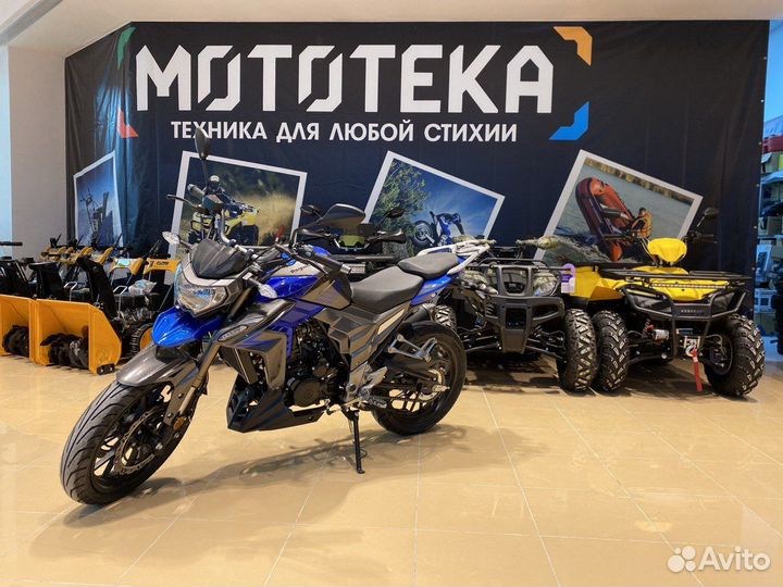 Мотоцикл дорожный Regulmoto T - Leopard 300 синий