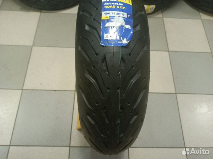 Мотошина Michelin Road 6 GT 190/55ZR17 75W TL