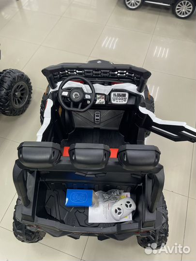 Детский электромобиль двухместный