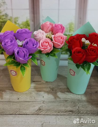 Мыльные букетики
