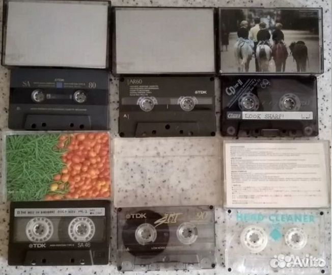Аудиокассеты - Denon,Tdk, Basf, Orwo,Свема, мк-60