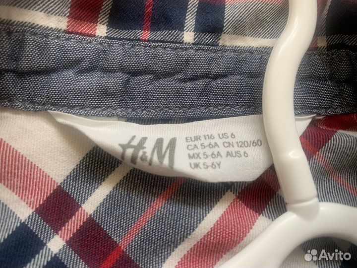 Рубашка H&M р-р120