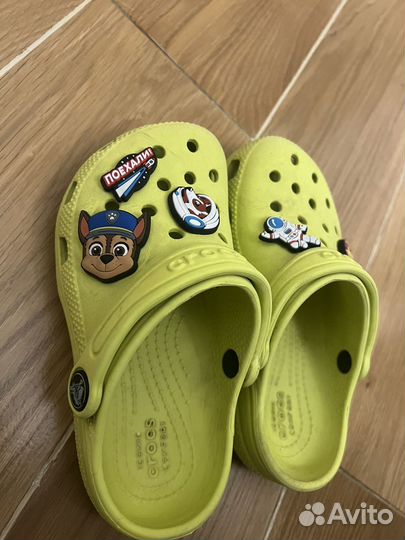 Сланцы crocs детские