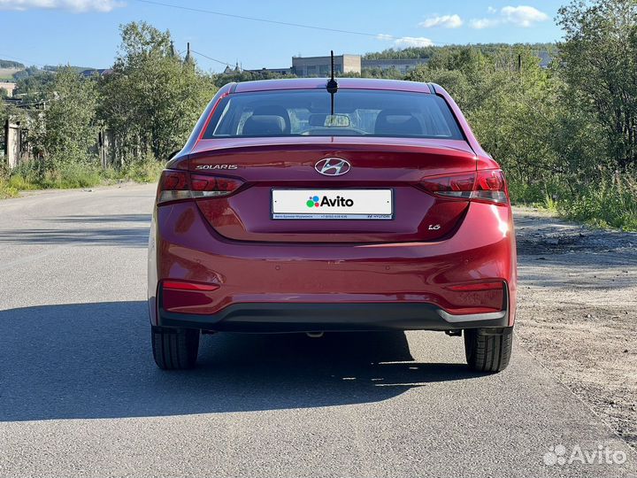 Hyundai Solaris 1.6 AT, 2018, 56 000 км
