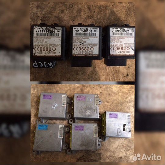 Mazda BT-50/Ford Ranger Блок SRS, иммобилайзер