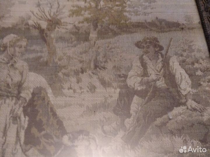 Картина из гобелена старинная
