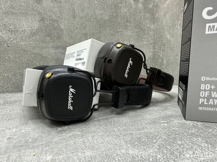 Наушники Marshall Major 4 цвет чёрный