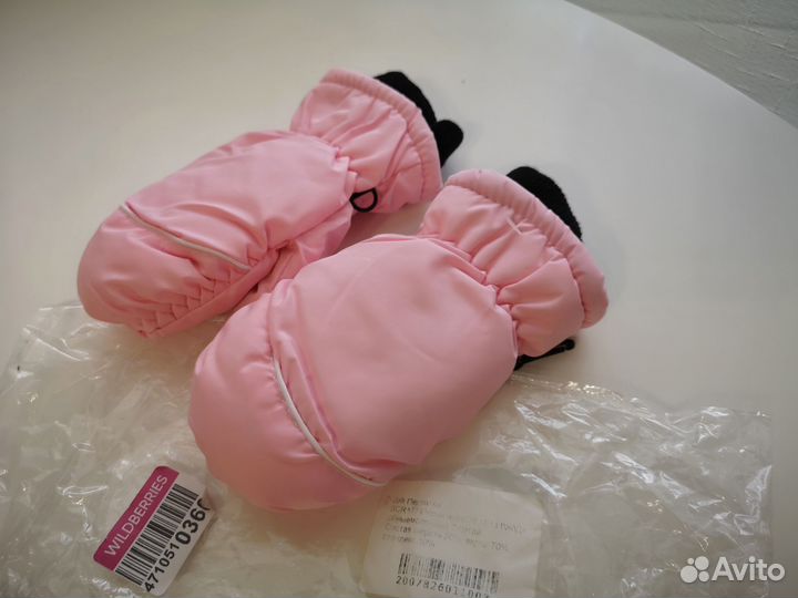 Варежки новые 13/14см