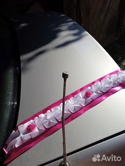 Свадебные ленты на машину