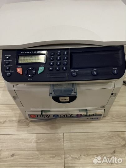 Xerox phaser 3100 MFP (мфу) лазерное, ч/б, А4