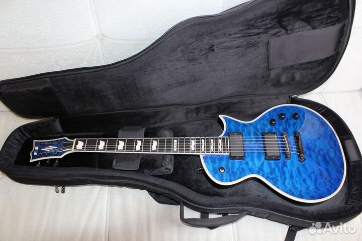ESP E-II Eclipse QM Marine Blue 2019