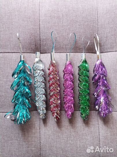 Елочные игрушки СССР