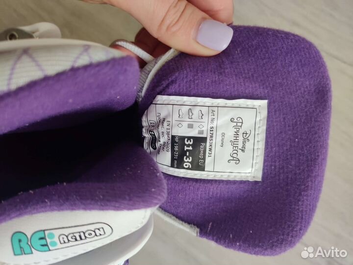 Продам роликовые коньки для девочки