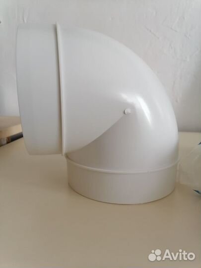 Комплектующие для пластикового воздуховода 125 мм