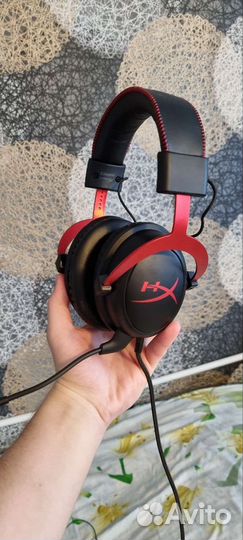 Наушники HyperX Cloud II KHX-hscp-RD красный