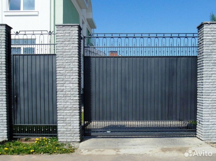 Откатные ворота от производителя Гарантия