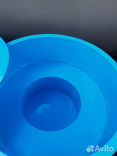 Купель на дровах, банный чан