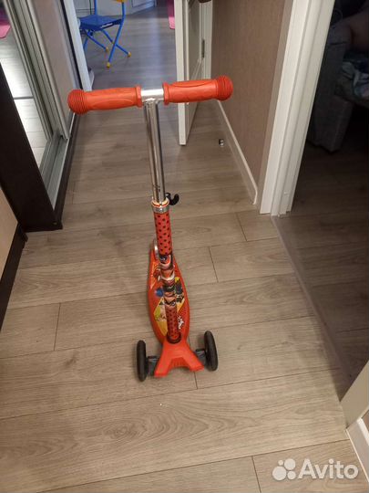 Самокат детский трехколесный бу