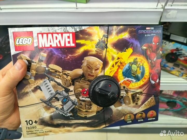 Lego Marvel Песочный человек лего марвел 72280