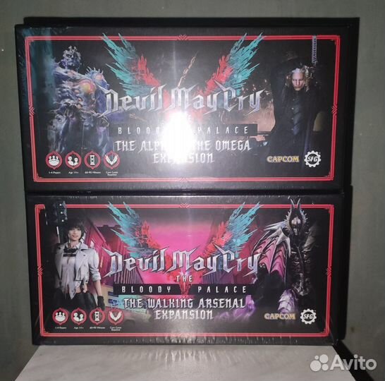 Настольная игра Devil May Cry, дополнения