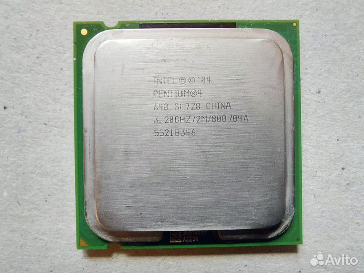 Процессор Intel Pentium 4 640 3.20 GHz 2M