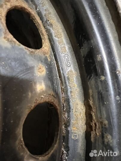 529101M050 стальной колесный диск 5.5jх15 KIA