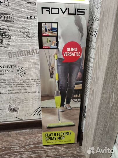 Rovus швабра с распылителем