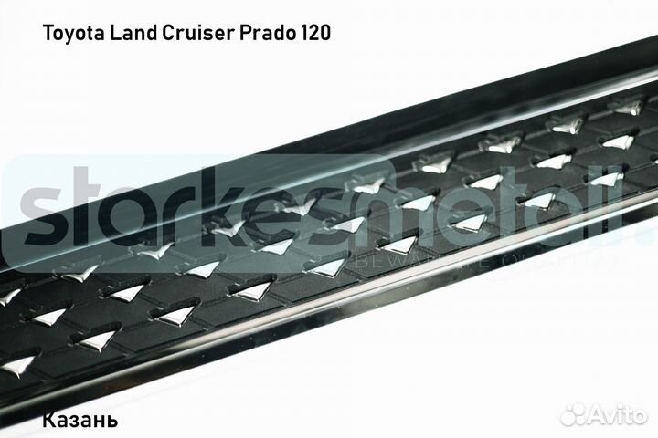 Пороги подножки Toyota Land Cruiser Prado 120 Classik