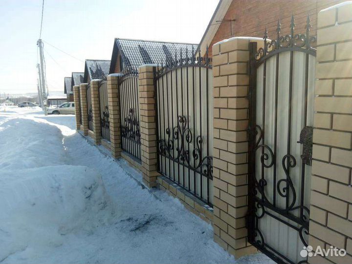 Кованый забор