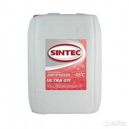 Антифриз Sintec Ultra G11 10кг
