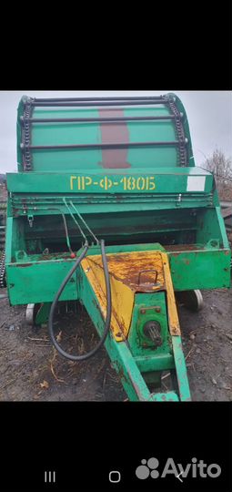 Пресс-подборщик БобруйскАгромаш ПР-Ф-180, 2012