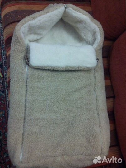 Конверт из натуральной шерсти овечки