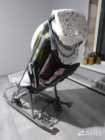 Санки коляска Ника ндт/5