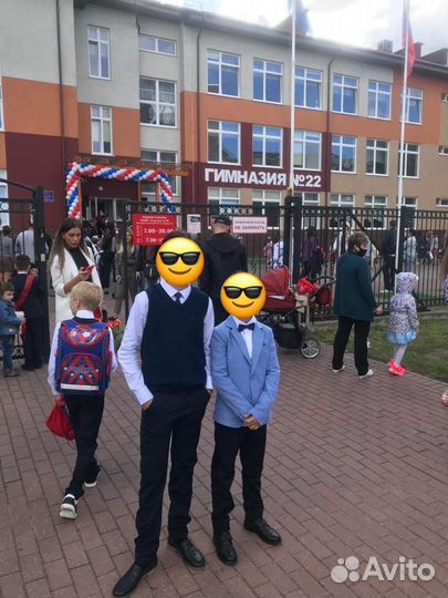 Пиджак для мальчика 140