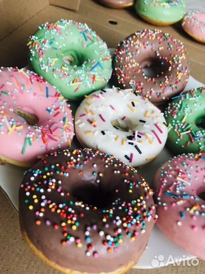 Донаты пончики с начинками