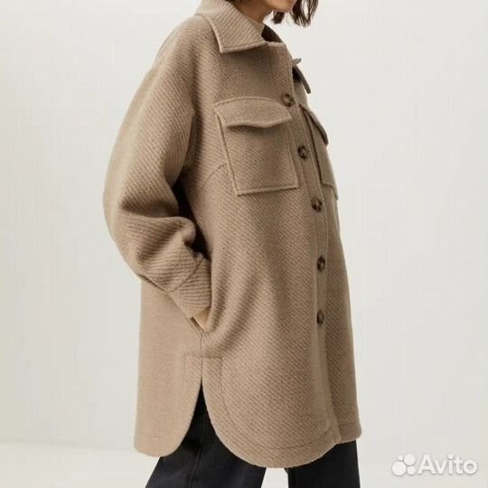 Пальто рубашка шерсть