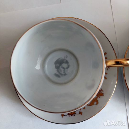 Чашка с блюдцем