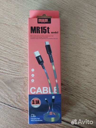 Usb-кабель type-c с подсветкой