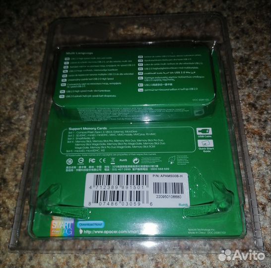 Картридеры Apacer AM500, Invision CR-35B, Buro