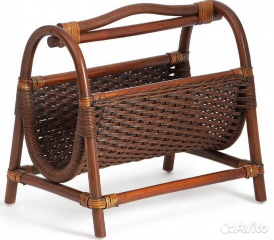 Газетница-подставка Андреа из натурального ротанга