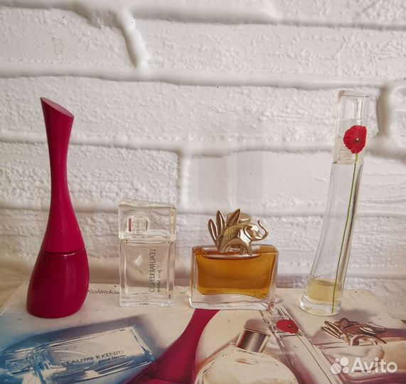 Набор миниатюр Kenzo: L'eau,Jungle,Flower,Amour