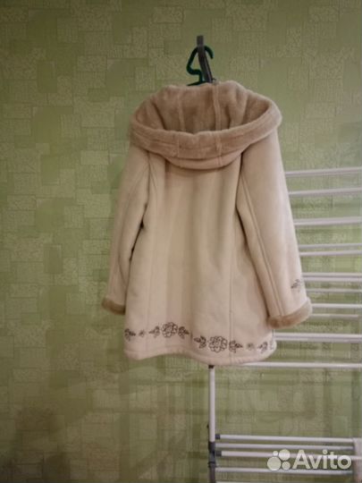 Дублёнка на девочку. На осень, весну