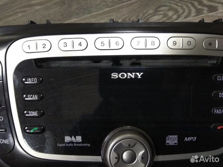 Штатная магнитола sony для Форд Фокус 2