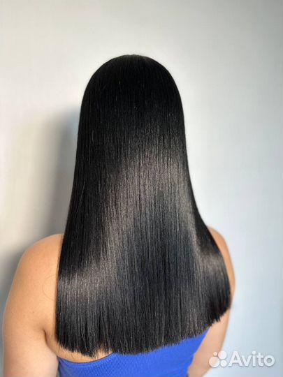 Кератиновое выпрямление ботокс волос нанопластика